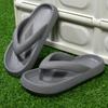 Sandálias de Verão de Solado Macio para Casal, para Banheiro e Exterior, Sandálias Casuais de Solado Grosso, Novas Chinelas de Tamanho Grande para Uso ao Ar Livre