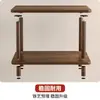 Mesa pequeña simple casa de alquiler mesa de café pequeña mesa lateral de sofá de sala estante de mesita de noche de dormitorio mesa cuadrada pequeña para el hogar