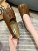Sapatos Rasteirinhas Femininos 2025 Nova Moda Nicho, Estilo Francês Rasos Solado Macio Estilo Fada Delicado Mary Jane Vovó
