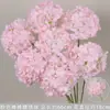 Serie Rosa Boda Flores Artificiales Flores de Seda Flores Falsas Decoración Salón de Bodas Arte Floral Hogar Ramo de Flores Individuales Materiales para Arreglo Floral de Pasillo