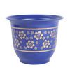 Imitación porcelana vintage grueso redondo diámetro grande plántulas verde planta en maceta árbol mayoreo flor de ciruelo maceta de plástico