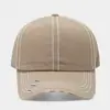 Gorra de Béisbol Retro Americana Desgastada en Stock, Borde Cosido Doble, Gorra de Sol de Estilo Urbano de Moda para Hombres y Mujeres