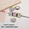Divertido mi Pequeño Monstruo Ojos Lindos Diseño Divertido Accesorios DIY Material Pulsera de Cuentas Collar Joyería Cuentas Hechas a Mano