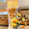 Colgante de Capibara Lulu Auténtico con Cuentas Muñeco Lindo de Dibujos Animados Llavero Colgante para Mochila de Estudiante Regalo Venta al por Mayor