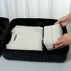 Bolsa de Maquiagem Criativa com Grande Capacidade, Bolsa de Armazenamento Acolchoada de Alto Padrão Estilo Palácio, Portátil, Macia, Bonita, Bolsa de Nicho