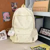 Mochila Estudiantil Cielo Estrellado Estilo Coreano, Mochila de Lentejuelas de Estrella Estilo Ins, Mochila de Alto Valor Estilo Japonés para Estudiantes de Secundaria para Niñas