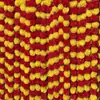 Guirlanda de Flores Calêndula Transfronteiriça Decoração de Casamento Indiano Guirlanda de Flores Dia dos Mortos Mexicano Guirlanda de Plástico Suprimentos para Festa