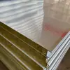 Painel Composto de Lã de Rocha com Magnésio e Manganês de Alumínio Painel Núcleo Isolante A prova de Fogo Grau A Fábrica Construção Parede Externa Telhado Painel Sanduíche de Magnésio e Manganês de Alumínio