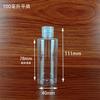30 100 300ml Garrafas Plásticas PET Transparentes Loção Flip-Top Garrafas Vazias Tampa Borboleta Garrafas Dosadoras Garrafas Squeeze com Escala