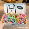Gomas para el Cabello de Niñas que No Dañan el Cabello, Bandas Elásticas Altas para Recoger el Cabello, Bandas de Goma Duraderas de Alta Elasticidad para Niñas, Accesorios para el Cabello de Niñas Pequeñas
