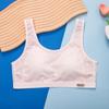Verão Fino Período de Desenvolvimento Estilo Colete Roupa Íntima para Meninas Crianças e Estudantes Sem Aros Malha Sutiã para Meninas Esportivo e Respirável
