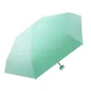 Guarda-chuva de Bolso Mini Compacto Portátil Mais Vendido Guarda-chuva Dobrável de Seis Dobras Proteção Solar UV Guarda-sol Guarda-chuva Feminino de Alto Padrão