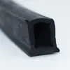 Suministro de fábrica Tira de sellado de extrusión simple EPDM EPDM tira de goma de espuma densa con forma especial para maquinaria de automóviles