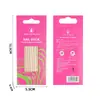 Kit de Accesorios para Uñas Jelly Pegamento Cinta de Doble Cara Pegamento en Gel Limpiador de Alcohol Algodón