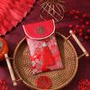 Nuevo Bordado de Boda Brocado Artesanía Regalo Sobres Rojos Tela de Brocado Creativa Sobres Rojos Bendición de Bebé Sobres Rojos Mayoreo