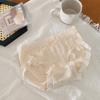 Ropa Interior para Mujer Entrepierna de Algodón Antibacteriano Chica Rellenita Talla Extra Alta Elasticidad Sin Marcas Algodón Ropa Interior para Mujer Cintura Media Calzones para Mujer
