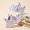 Tenis de piel para niños HOBIBEAR zapatos de niña primavera y otoño campus casual Joker zapatos Torre una generación de cabello