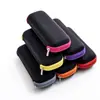 Estuche rectangular de moda para gafas, Estuche negro para gafas de sol, Estuche para gafas con tapa abatible y cremallera