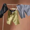 ¡Pantalones cortos de pegamento prensado para función de negocios! 2678