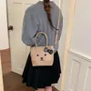 Bolsa de Hombro de Mezclilla Linda de Dibujos Animados para Niños para el Trabajo, Bolso de Mujer 2026 Nuevo Bolso de Mano para Viajes Diarios Transfronterizos para Lonchera