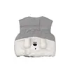 Chaleco de Algodón de Invierno para Niños Estilo Nuevo Guapo Bebé Acolchado Engrosado Chaleco Exterior de Moda para Bebé Chaleco Cálido