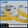 Fita de LED Cob Auto-Adesiva Super Brilhante 24V de Baixa Tensão com Contas de LED de Três Fileiras de 20mm de Largura para Decoração de Casa, Teto Rebaixado da Sala de Estar
