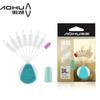 Aohu Gigante Silicone Space Bean Big Bean Combinação Anti-enrolamento Invólucro Gigante Assento Flutuante Anti-enrolamento Feijão Acessórios de Equipamento de Pesca