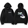 Sudadera con capucha y cremallera negra gráfica interesante para niño H niño, unisex, sudadera casual para hombres y mujeres