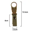 Hebilla Táctica de Nylon para Correa de Botella de Agua al Aire Libre, Mosquetón Multifuncional, Gancho Rápido Portátil para Botella de Agua, Hebilla Clip para Botella de Agua Mineral