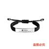 Pulsera de Acero Inoxidable Tejida a Mano con Placa Curva Grabada de Acero de Titanio para la Temporada de Graduación 2026 Transfronteriza Europea y Americana Venta al por Mayor