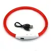 Perro Collar Luminoso para Perro Mascota Caminando Luz Collar para Perro Collar Noche Perro Grande Perro Pequeño Luminoso Recargable Cuello de Perro