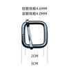 Vendas Diretas de Fábrica de Ferragens em Forma de Coração de 6 Pontas para Bolsas, Bolsas de Mão, Sapatos, Botas e Sacolas; Acessórios de Metal para Varejo, Comércio Transfronteiriço e Vestuário de Comércio Exterior