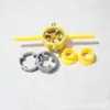 Conjunto de Seis Peças de Machos de Rosca para Tubo para Rosca Padrão de 1/4, 3/8 e 1 Polegada, Ferramentas de Rosqueamento, Abridor de Rosca de Tubo, Tarraxa
