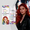 Spray de Cabello Temporal Rojo Hoegoa Color de Cabello Colorido Color Natural Cobertura Uniforme Tratamiento de Moda para el Cabello