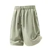 Venda Direta BJFactory Novo Produto de Verão 280g Algodão Puro Pesado Shorts Masculinos Calças de Algodão Puro Comprimento do Joelho