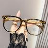 Tendencia de Impresión Personalizada Nuevos Lentes de Lectura Retro de Alta Definición Anti Luz Azul Patrón de Moda para Mujer Madera Montura Grande Presbicia