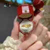 Design Popular de Nicho do Xiaohongshu, Fique Rico Imediatamente, Anel de Luxo Leve Dourado Antigo de Alta Qualidade, Peça Única Dropshipping