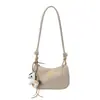 2026 Bolso Pequeño Retro Nuevo para Mujer, Bolso Elegante de Moda, Bolso Tipo Bollo de Primavera, Bolso Cruzado Texturizado, Bolso de Mano para Debajo del Brazo