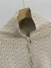 Conjunto de Vestido para Mujer de Comercio Exterior Nuevo Otoño 2026: Capa Tejida Elegante Vestido Largo de Moda Conjunto de Dos Piezas