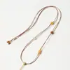 Cordón original de cuero de vaca hecho a mano para hombres y mujeres, adecuado para cadenas de suéter, cordón simple para collar de jade con colgante y cordón para colgar cuentas.