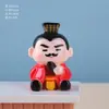 Estilo antigo q version Três Reinos pequenos enfeites fofos decorações para casa enfeites de mesa bonecas chinesas criativas