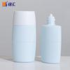 Frasco de Protetor Solar Personalizado de 30g, Frasco Oval de Base, Frasco de Loção Isolante Creme para Mãos, Frasco de Plástico PE Extrudado Reembalado