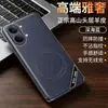 Capa de Celular para Redmi K70 Ultra Business Note 12 Luxo K70 Avançado K50 Couro Carregamento Magnético