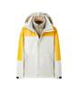 Chaqueta Tres en Uno para Exterior para Hombre y Mujer, Impermeable y Cálida, con Forro Polar Removible, Abrigo de Otoño e Invierno, Chaqueta Trendy con Capucha