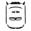 Labio frontal modificado, faldones laterales con luces, difusor trasero, alerón trasero para BMW Serie 3 G20 Modelo Tardío 2023-EN Versión MP