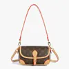 Laishimengmi Sancai Transfronterizo 2026 Nuevo Patrón Vintage Bolso Cruzado de un Solo Hombro Texturizado de Alta Calidad Bolso Baguette para Axila para Mujeres al por Mayor
