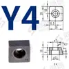 Bloque de Fijación de Riel de Guía Lineal Bloque de Presión Cuña Placa de Presión Metalurgia de Polvos Máquina Herramienta Corredera T1T2T3Y34Y5K1K2A3
