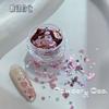 Coração Nail Art Joias Glitter Lantejoulas Flores Mistas Estrelas Estrelas de Cinco Pontas Ins Amor Celebridade da Internet Unhas com Glitter