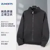 Sudadera con cuello alto Logo personalizado Ropa de trabajo Bordado Deportes al aire libre Corporativo Chaqueta con cremallera Ropa de trabajo Manga larga Otoño