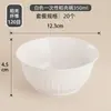 Tazones desechables de cáscara de arroz, grado alimenticio, biodegradables, resistentes a altas temperaturas, adecuados para uso en casa y al aire libre, engrosados para banquetes y venta ambulante